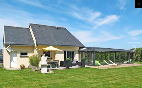 Bretagne,maison avec piscine et spa : Appartements proche de Saint-Thonan