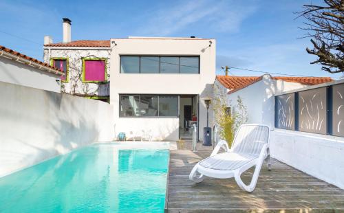 Maison piscine centre ville La Tranche-sur-Mer : Maisons de vacances proche de La Tranche-sur-Mer