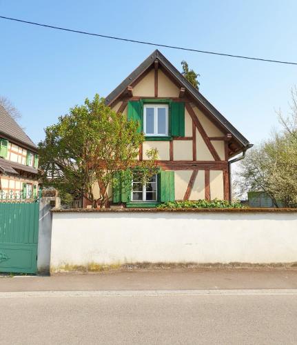 Gîte indépendant - Bretzel et Bergamote : Maisons de vacances proche de Richtolsheim