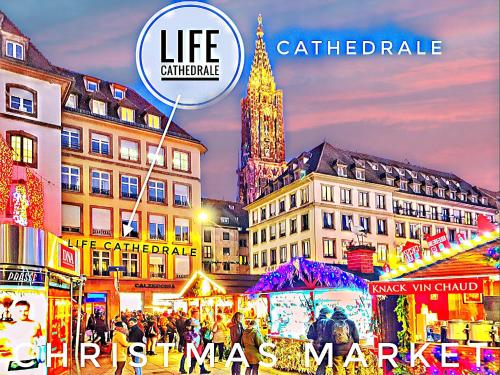 LIFE CATHEDRALE CITY-Center Place Gutenberg : Appartements proche de Strasbourg