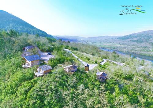 Cabanes et Lodges du Belvedere : Lodges proche de Bohas-Meyriat-Rignat