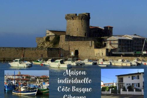 Maison individuelle Côte Basque ( Ciboure ) : Maisons de vacances proche de Ciboure