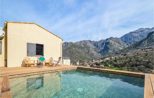 Amazing home in Feliceto with 4 Bedrooms, WiFi and Outdoor swimming pool : Maisons de vacances proche de Feliceto