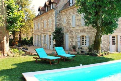 Manoir du Bois Mignon Luxury Home - Dordogne : Villas proche de Saint-Antoine-de-Breuilh