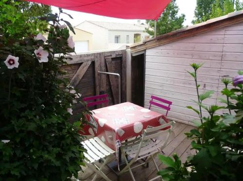 Maison de 2 chambres avec jardin clos et wifi a La Rochelle : Maisons de vacances proche de Saint-Xandre