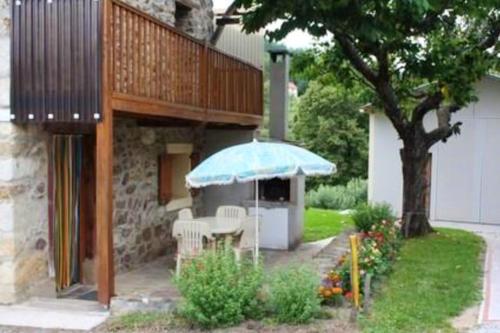 Maison de 2 chambres avec jardin amenage et wifi a Soulan : Maisons de vacances proche d'Uchentein