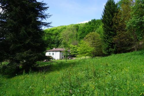 Le Pidro - A family house with private stream and woodland : Maisons de vacances proche de Gabre
