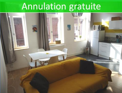 Appartement Lille/1ch/stationnement gratuit : Appartements proche de Marcq-en-Barœul