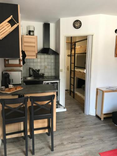 Studio chaleureux à la Foux D’Allos : Appartements proche de Villars-Colmars
