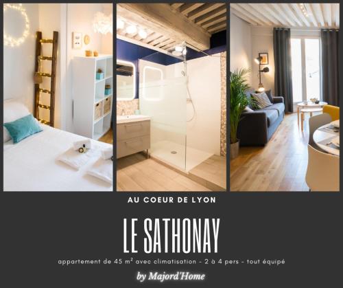 Le Sathonay - Loft Terrasse - Lyon Centre - Majord'Home : Appartements proche de Caluire-et-Cuire