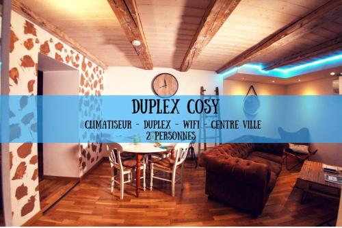 DUPLEX COSY Superdole - Classé 3 étoiles : Appartements proche de Dole