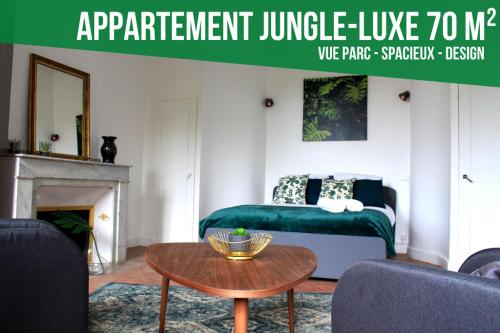 Appartement PAUL SABATIER - VUE SUR JARDIN - LUXE : Appartements proche de Saint-Martin-Lalande