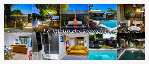 Le jardin de Séverine : Maisons d'hotes proche de Farges-lès-Chalon