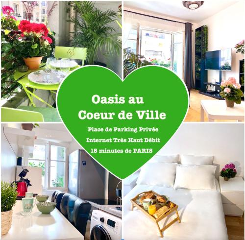 Oasis au Coeur de Ville : Appartements proche de Le Plessis-Robinson