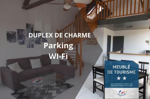 Duplex de charmes n°1 Auxerre. : Appartements proche d'Augy