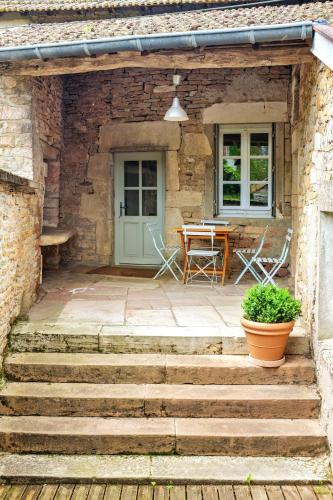 Maison de 2 chambres avec jardin clos a Grevilly : Maisons de vacances proche de Pont-de-Vaux
