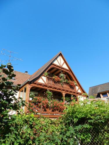 Maison de 2 chambres avec jardin clos et wifi a Triembach au Val : Maisons de vacances proche de Neuve-Église
