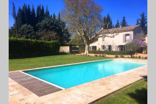 Farmhouse with private pool in the countryside of Plan d'Orgon in Provence, 8 persons LS1 365 MIGNOUN : Villas proche de Cavaillon
