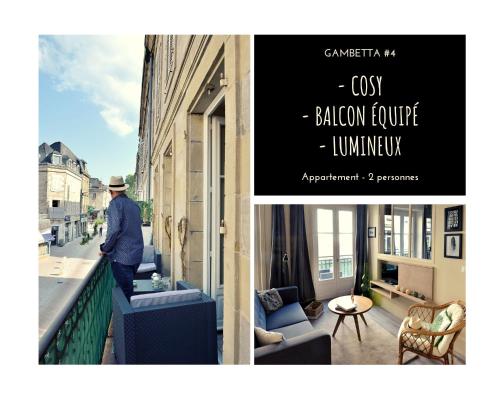 Appartement Cosy - Lumineux - Climatisé - Balcon - 2 personnes : Appartements proche de Malemort-sur-Corrèze
