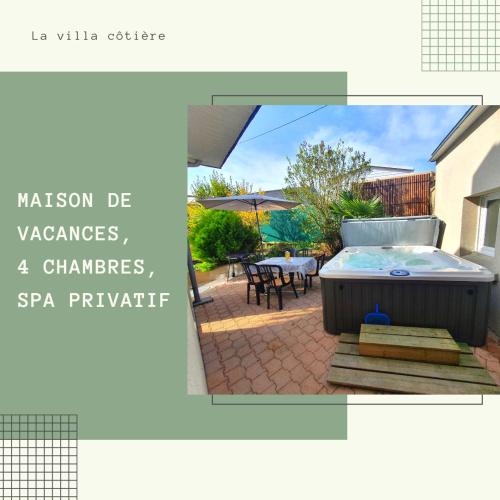 La villa côtière : Maisons de vacances proche de Saint-Méen