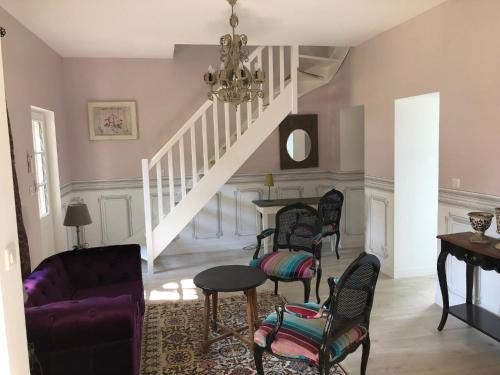 Cottage Parc Duplex of 70 m² for 2 people – 1 bedroom – 2 bathrooms – : Maisons de vacances proche de Pont-de-Ruan