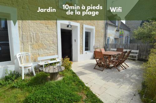 Maison de charme bord de mer - Avec jardin et wifi : Maisons de vacances proche de Plumetot