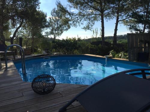Villa en bordure de colline*piscine*clim*netflix : Villas proche de Les Matelles