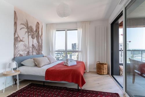 Le Manhattan - Grand 3 chambres - Vue panoramique : Appartements proche de Saint-Sébastien-sur-Loire
