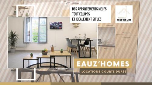 #Cosy Moments By Eauz'Homes - WiFi-Netflix : Appartements proche de Bourrouillan