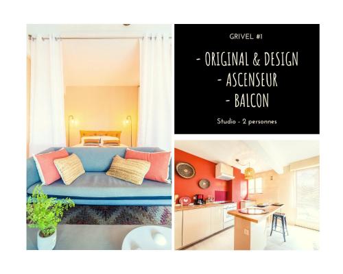 GRIVEL #1 - Studio avec balcon - 1 Chambre : Appartements proche de Malemort-sur-Corrèze