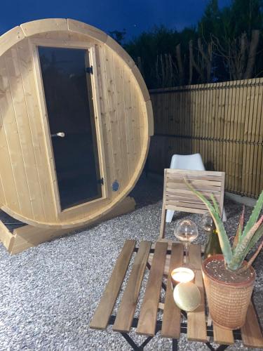 Casa louisa chambre sauna et bain nordique : Maisons d'hotes proche de Campigneulles-les-Grandes