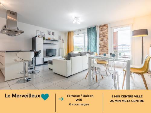 Le Merveilleux - Proche Thionville, Metz, Luxembourg : Appartements proche de Yutz