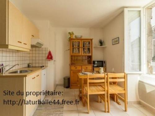 Appartement La Turballe, 1 pièce, 2 personnes - FR-1-306-901 : Appartements proche de Piriac-sur-Mer