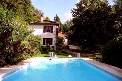 Villa de 4 chambres avec piscine privee jardin amenage et wifi a Marsolan : Villas proche de La Romieu