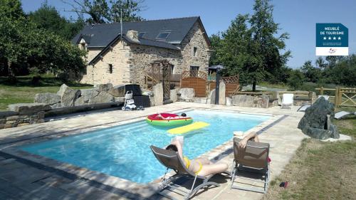 Gîte avec piscine entre Redon et la Roche Bernard : Maisons de vacances proche de Saint-Perreux