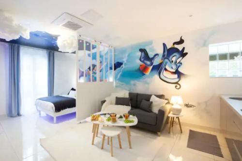 Suite Aladdin - 4P - Proche Disney : Appartements proche d'Isles-lès-Villenoy