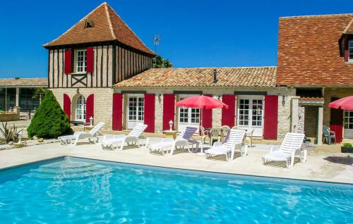 Villa de 3 chambres avec piscine privee jardin clos et wifi a Gardonne : Villas proche de Saint-Pierre-d'Eyraud