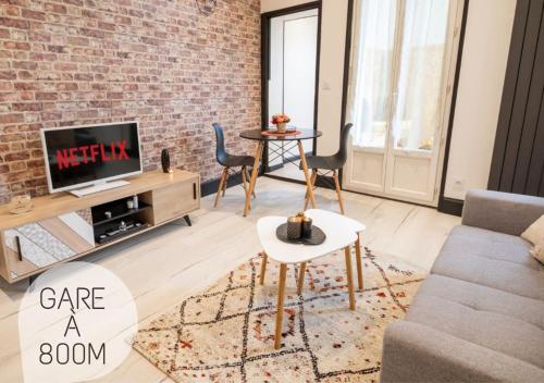 ► Appart BALCON Confort et Charmant → HYPER CENTRE Agen - Netflix : Appartements proche de Boé