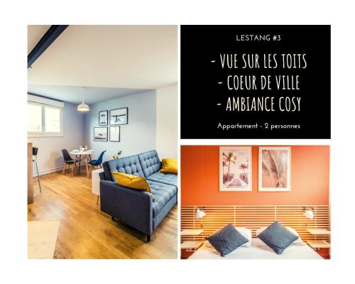 LESTANG #3 - Esprit sur les toits - 1 Chambre : Appartements proche de Malemort-sur-Corrèze