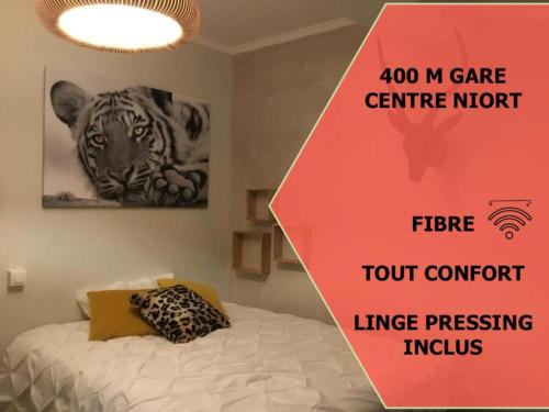 Le Lodge centre 400m gare wifi linge de pressing : Appartements proche de Marigny