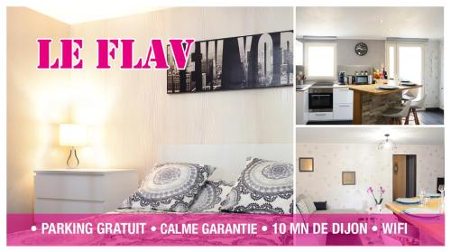 Le Flav - Charmant appartement à 10 mn de Dijon : Appartements proche d'Urcy