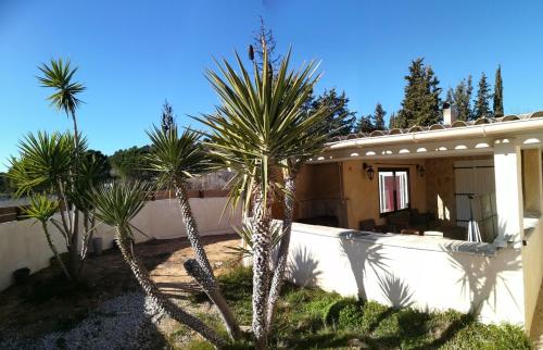 Villa de plein pied 120m2, climatisée, 3 chambres, piscine privée, la campagne aux portes de NARBONNE : Villas proche de Montredon-des-Corbières