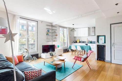 GuestReady - Modern and spacious 3BR duplex in Boulogne-Billancourt : Appartements proche de Saint-Cloud