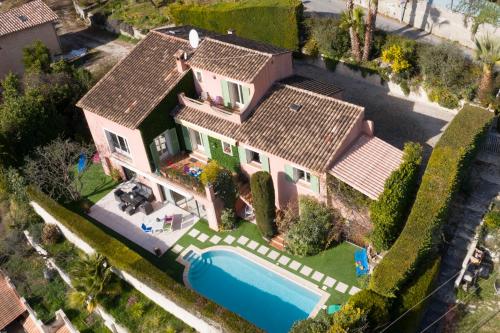 Villa 8 pers avec piscine - La Belle Vie - 20 min de Nice : Villas proche de Revest-les-Roches