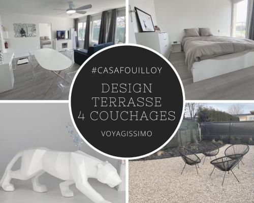 #Casafouilloy Appartement de plein pied avec grande terrasse : Appartements proche de Berteaucourt-lès-Thennes
