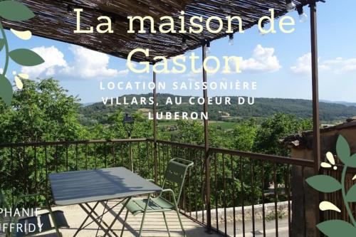 La maison de Gaston au cœur du Luberon : Maisons de vacances proche de Villars