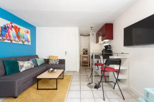 PARIS Proche : Studio tranquille et cosy : Appartements proche de Butry-sur-Oise