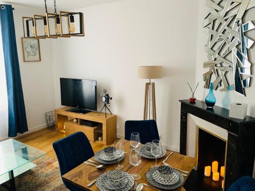 Nice cocooning apartment for a relaxing moment : Appartements proche de Saint-Brice-Courcelles