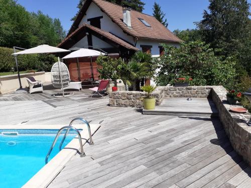 Chambre d'hôtes un petit coin de paradis en Corrèze : Tentes de luxe proche de Tulle