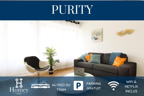 HOMEY PURITY / NEW / Parking gratuit / Proche Tram / Aux portes de Genève : Appartements proche d'Ambilly
